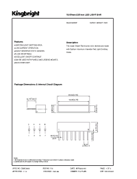 Datasheet KB-B100SRW производства Kingbright